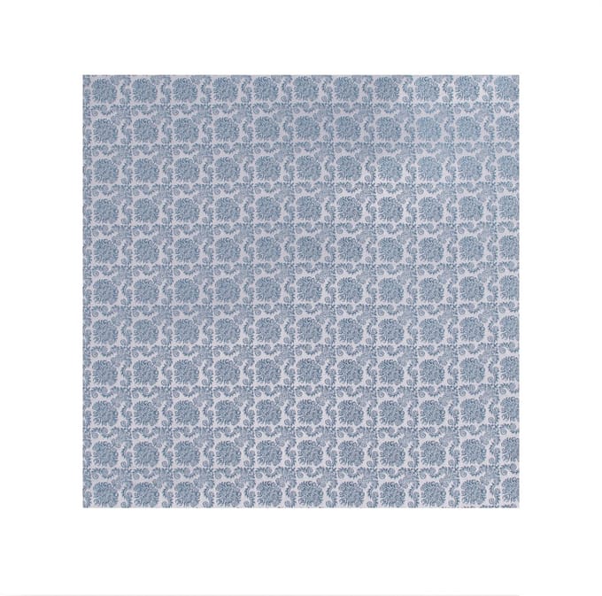 TRESANTI | EUPLIO | Zijden pochet fleur-de-lis | Blauw