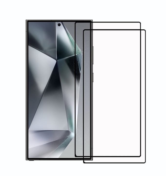 Sanmai - Screenprotector - Geschikt voor Samsung S24 ULTRA / Tempered Glass - 2 stuks – beschermglas