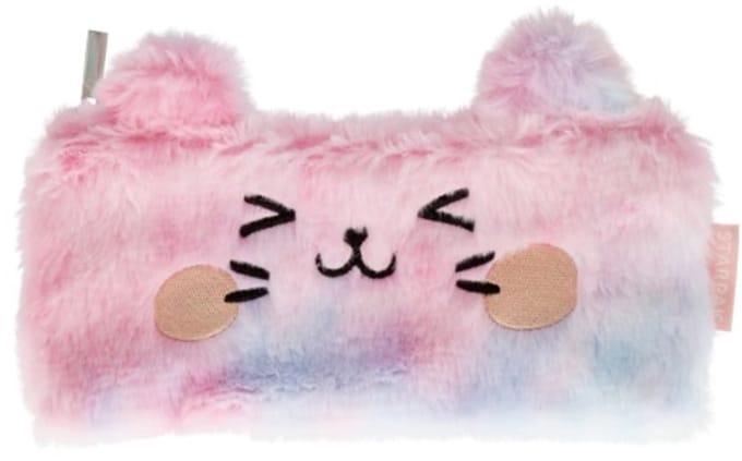 Etui Pluche Kat Roze