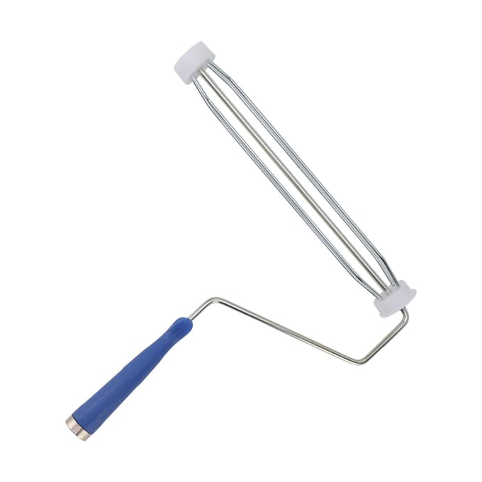 Rollerframe Ergonomische Handgreep Hoge Sterkte Eenvoudige Bediening Verfrollerframe voor Stofroller 12 Inch 12 Inch gray