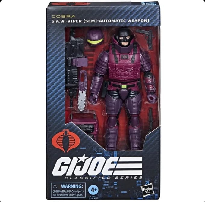 G.I. Joe - Classified Series S.A.W. Viper Action Figure 15 cm