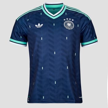 Adidas Germany Truien/Replica's Heren - Blauw - Maat S - Poly Jersey