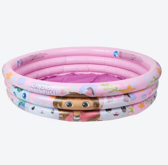 Gabby's Dollhouse Opblaasbaar Zwembad 97 cm 3 Rings Roze