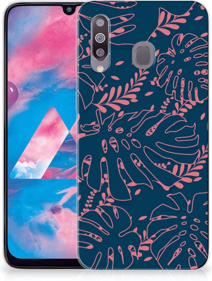 Samsung Galaxy M30 TPU Case Palm Leaves