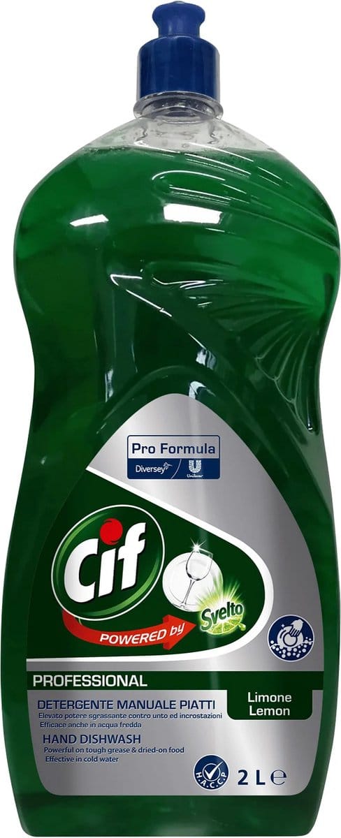 Cif Professional - Afwasmiddel - Lemon - 2L