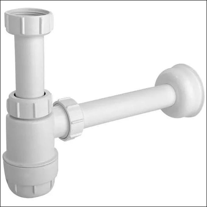 PVC Wastafelsifon HC2 - Wit