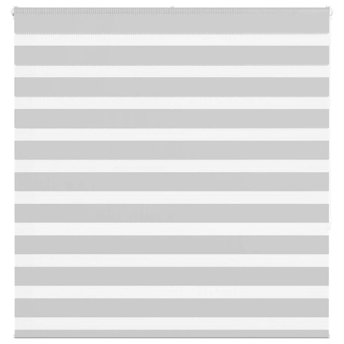vidaXL - Zebra - rolgordijn - 150x150 - cm - stofbreedte - 145,9 - cm - lichtgrijs