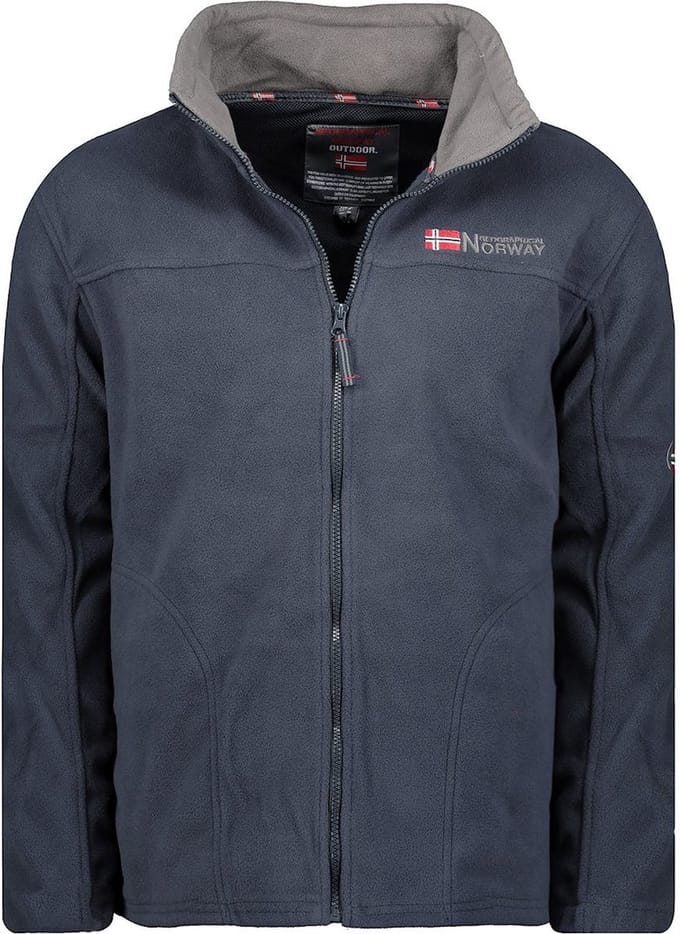 Geographical Norway Fleece Vest Heren Blauw Tamazonie - S