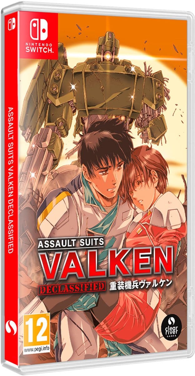 Nintendo Games Switch Assault Suit Valken Declassified Goud