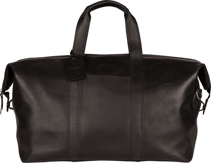 BURKELY Vintage Sem Unisex Weekendtas - Zwart