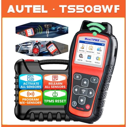 Autel MaxiTPMS TS508WF WiFi TPMS Programmeertool Draadloze Auto Diagnose Service Activeren Opnieuw Leren Resetten Programmeren Alle Sensoren