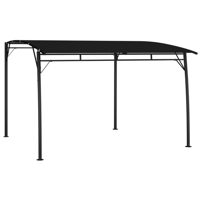 vidaXL - Zonneluifel - 3x3x2,55 - m - antracietkleurig