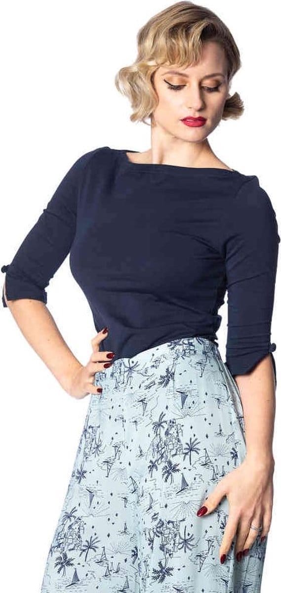Dancing Days - OONAGH BASIC Longsleeve top - S - Blauw