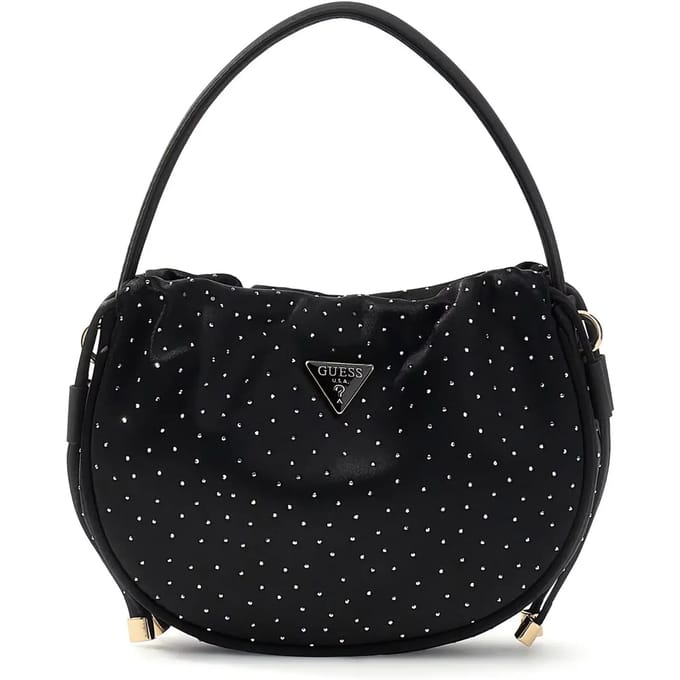 GUESS schoudertas handtas Elsie Pouch Black zwart