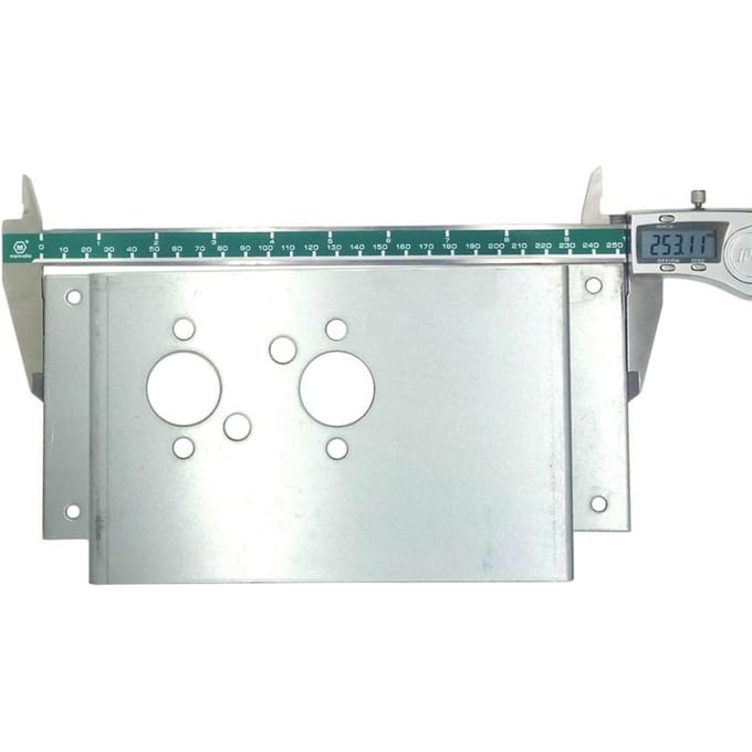 25,3 cm * 11,50 cm * 9 cm Basismontagebeugel voor Air Diesel Standkachel Auto Boot white
