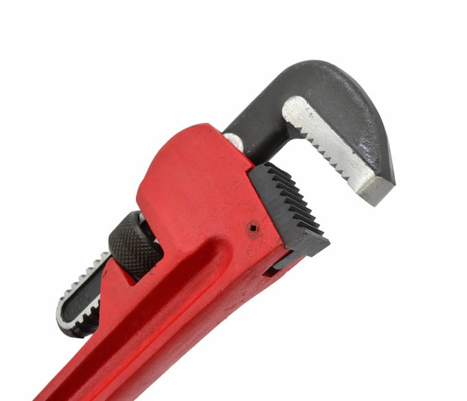 AWTools AW31410 - Stillson Pijpsleutel - 350mm - Staal - Ergonomische Handgreep