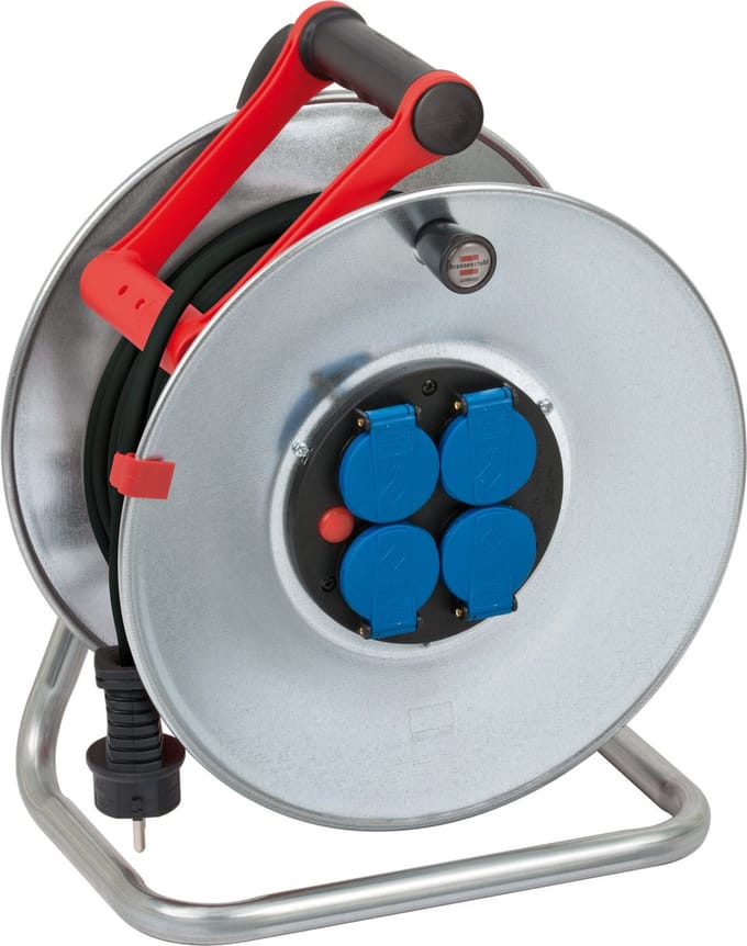 Brennenstuhl Garant S IP44 kabelhaspel 25m H07RN-F 3G2,5 penaarde