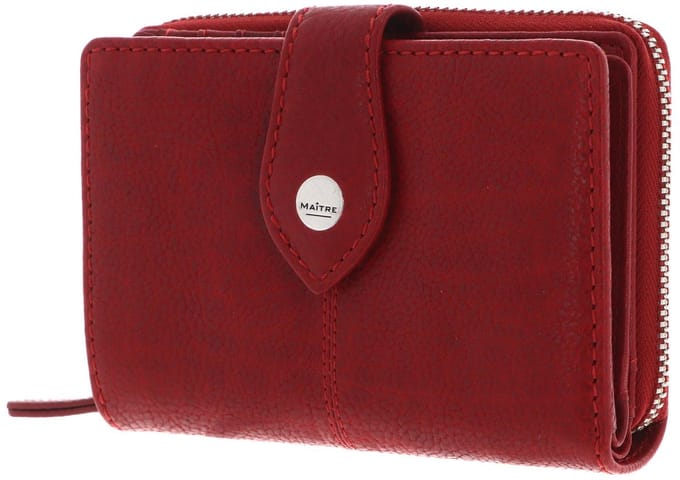 Maître Portemonnee Lemberg Diethilde Purse MH16FZ Red Rood