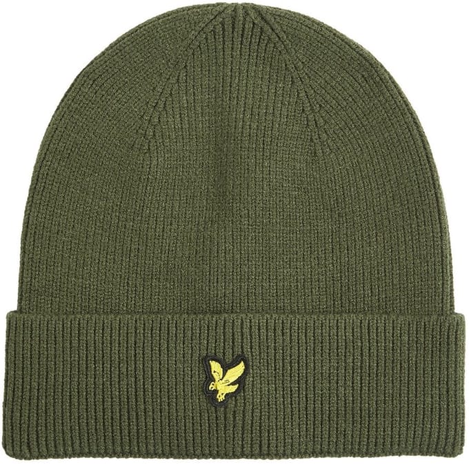Lyle & Scott winter muts jongens - donker groen