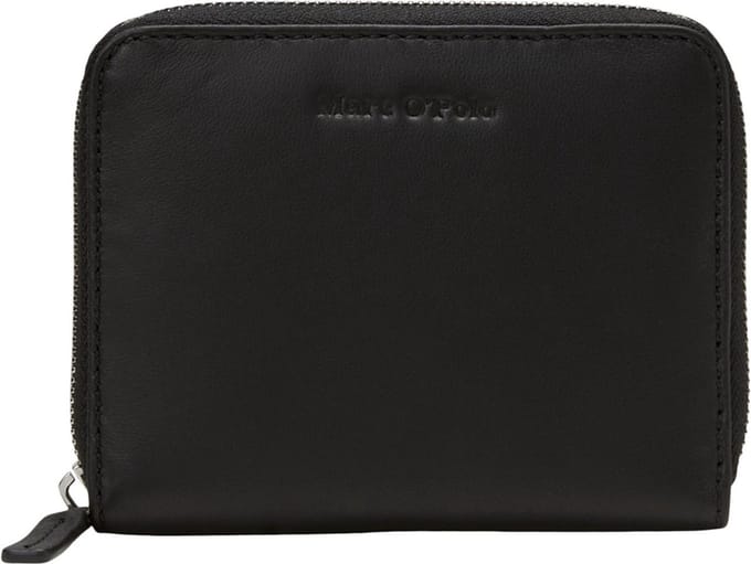 Marc O'Polo Portemonnee Ellis Zip Wallet Black Zwart