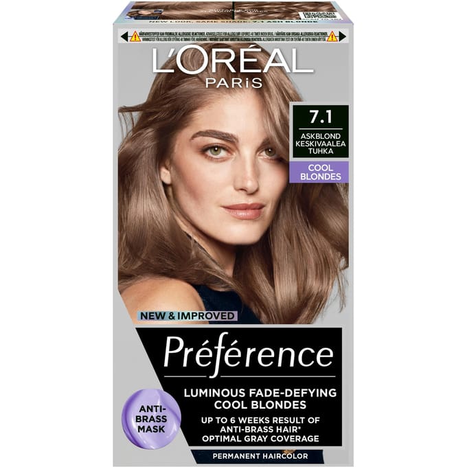 L'Oréal Paris L'Or&eacute;al Paris Preference 7.1 Iceland 1 st
