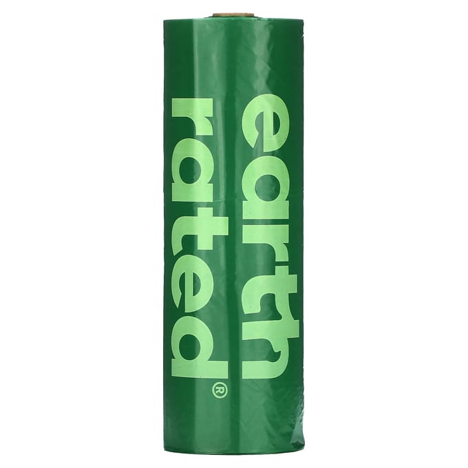 Earth Rated, Sacs à Déjections Canines, Non Parfumés, Paquet de 300 blue