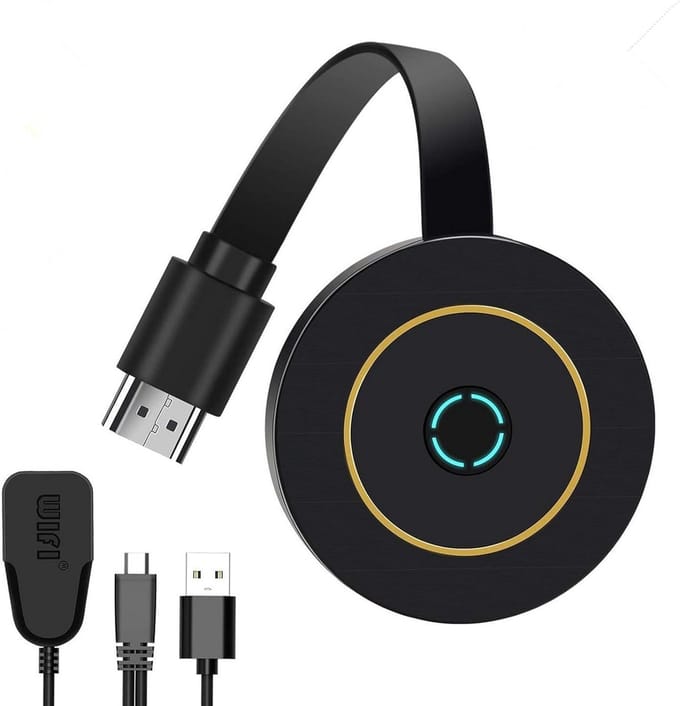 Draadloze 4K HDMI Display Adapter - Wifi Scherm Spiegelen voor Android, iOS, Windows & Mac