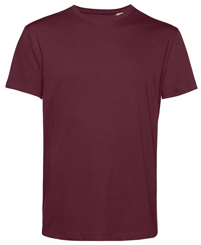 B&C Heren E150 T-Shirt (Bourgondië)