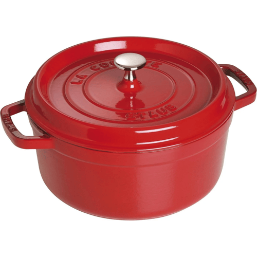 Staub Braadpan / Cocotte - Kersenrood - ø 24 cm / 3.8 liter