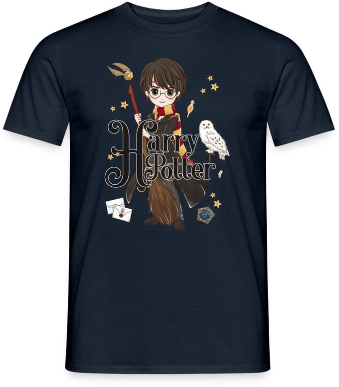 Harry Potter Onderdelen T-Shirt Heren