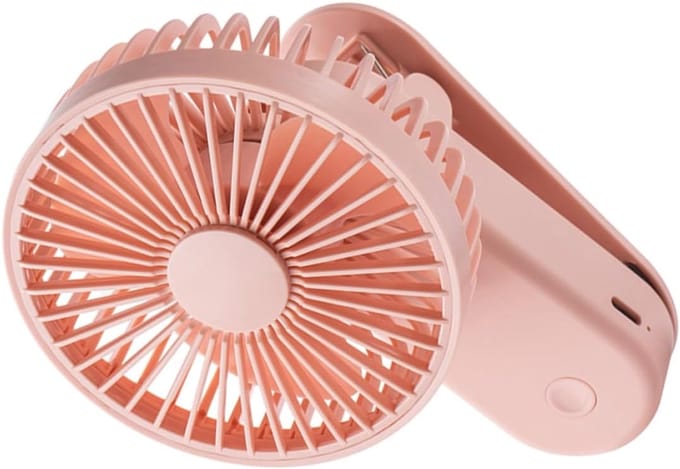 VHV - Clipventilator - clipventilator usb oplaadbaar - USB oplaadbaar, met klem - voor bureau, kinderwagen, camping