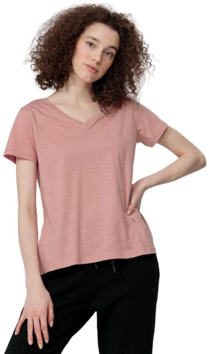 4F T-shirt Dames Roze - Maat XS
