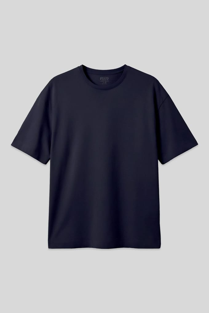 Oversized Katoenen Crew Neck T-Shirt