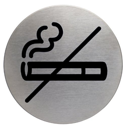 Infobord pictogram Durable 4911 niet roken rond 83mm