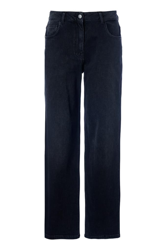 Livia Denim Broek Zwart