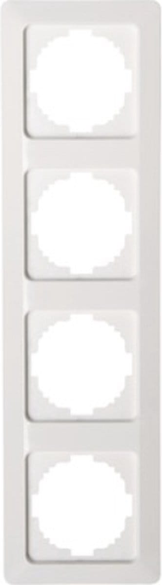 KOPP Milano Afdekraam 4-voudig wit