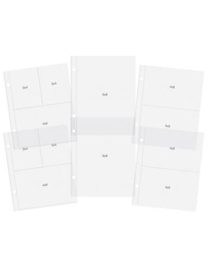 Simple Stories SN@P! Pocket Page Refills Multi 6x8 Inch (10439)