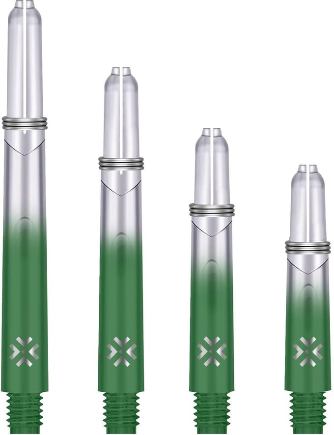 BULLET SHAFTS 41MM GREEN / TT