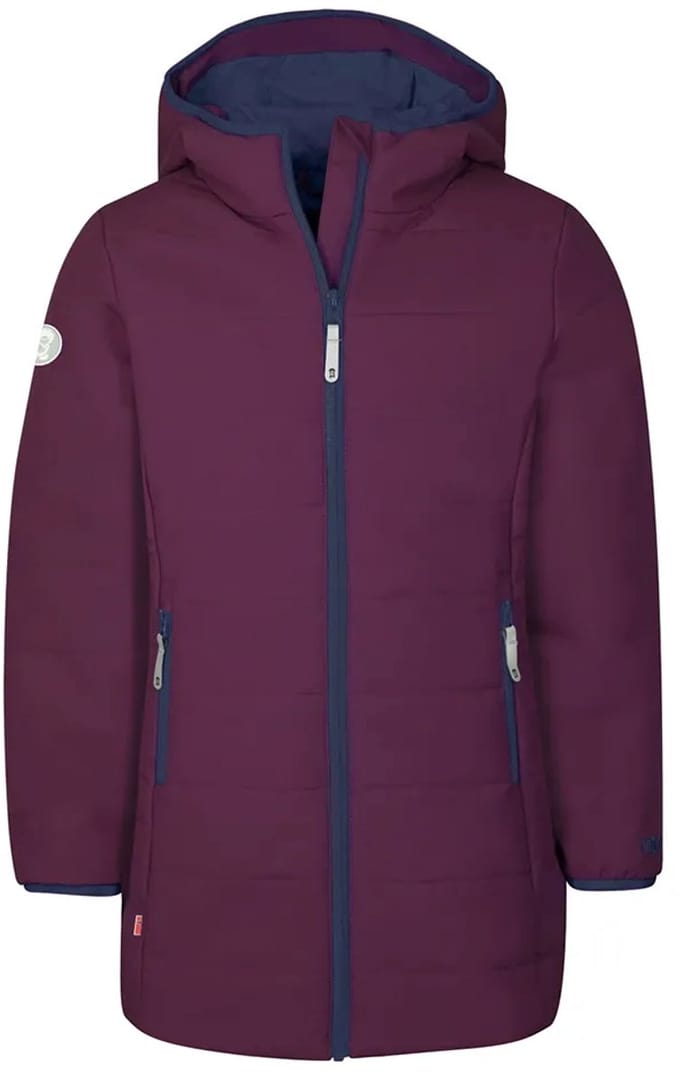 Trollkids Stavanger Coat Jas Paars 128 cm Meisje