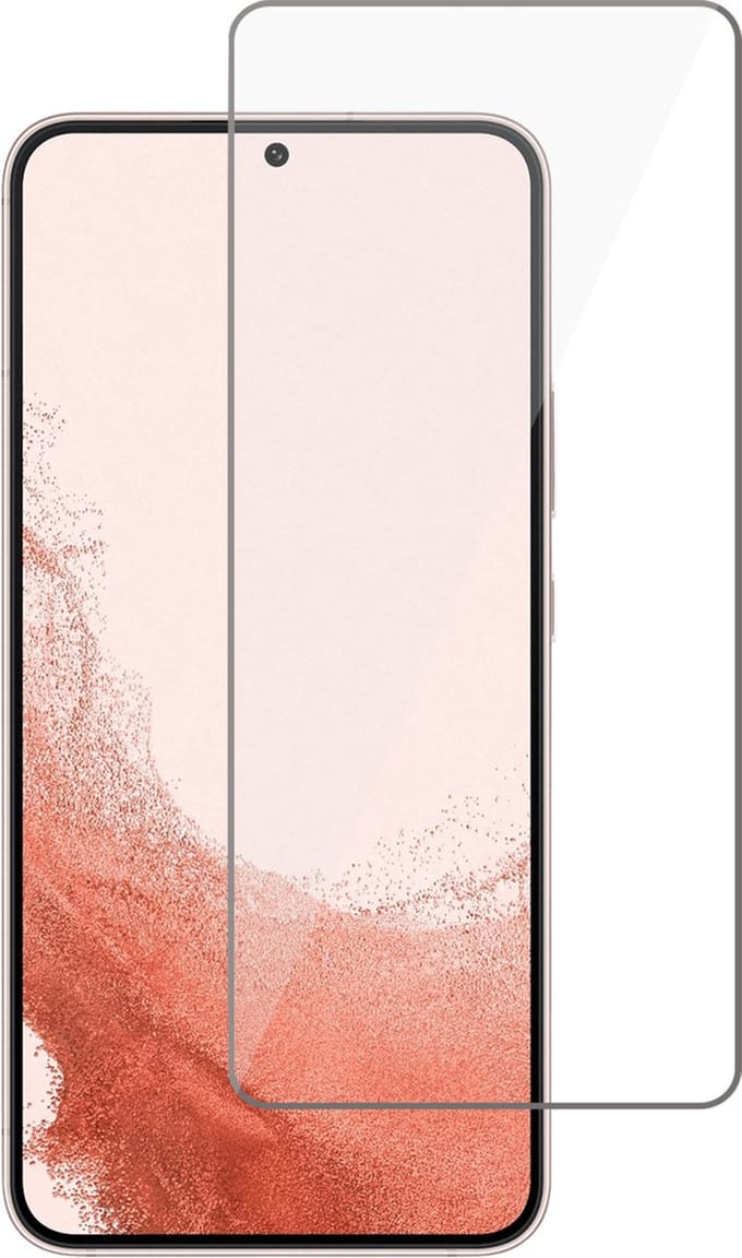 Screenprotector geschikt voor Samsung S22 Plus –Screen Protector Tempered Glass