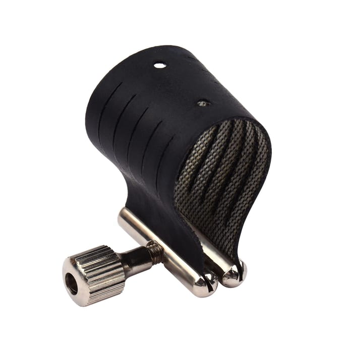 Ligature de Saxophone Muslady Ligature de saxophone compacte et Durable pour embout de Saxophone ténor bakélite noir