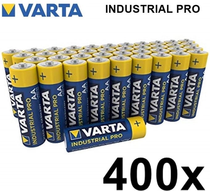 Varta Industrial PRO LR6/AA alkalisch MegaPack - 400 Stuks