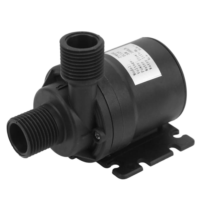 DC12V Borstelloze Waterpomp Laag Geluidsniveau 30W 8m Opvoerhoogte voor Huis Fontein Watercirculatiesysteem
