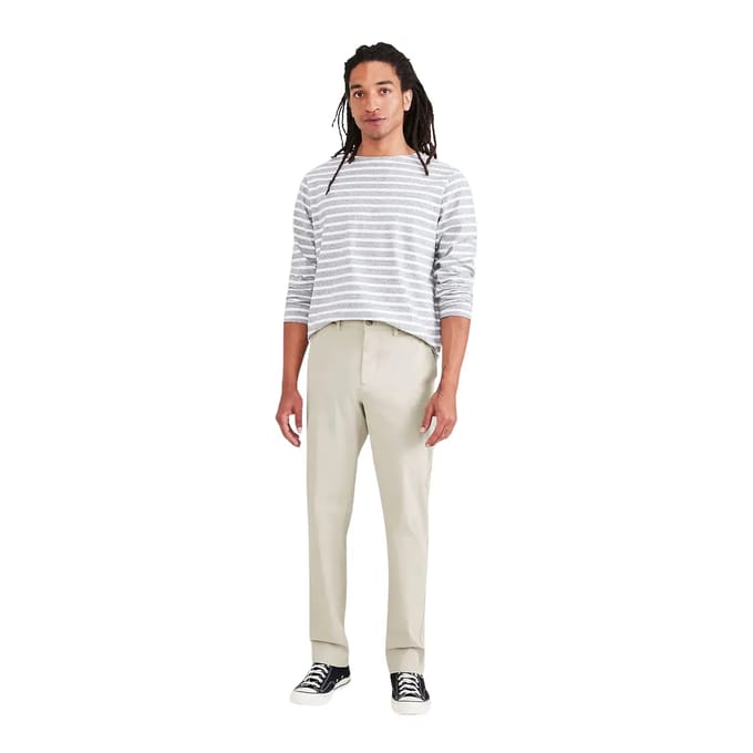 Dockers Smart 360 Flex Motion Slim Fit Chino Broek Beige 33 / 34 Man