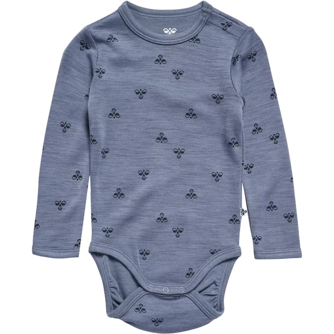 Baby romper met lange mouwen Hummel