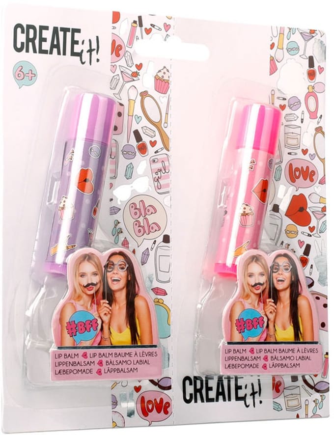 Create it! Lippenbalsem BFF set - lippenverzorging voor kinderen.