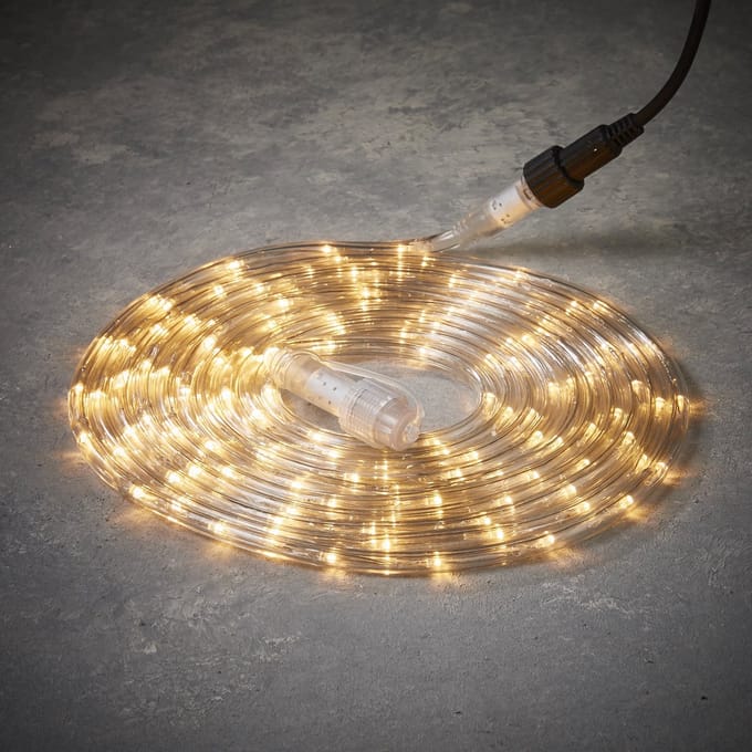 Luca Lighting - Connect 24 ropelight transparent warm white 126led start IP44 - l600cm