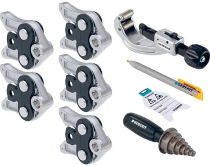 Geberit Mepla Set Persbekken [1], dø 16 / 20 / 26 mm, 690.180.00.1