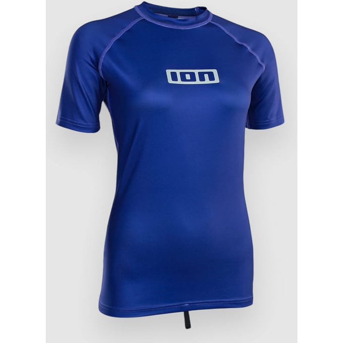 Ion Promo Korte Mouw Rash Guard Blauw L Vrouw