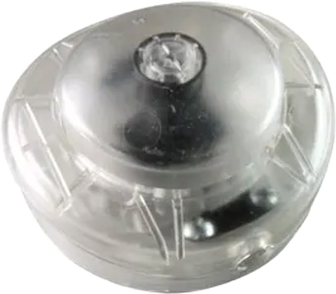 Vloerschakelaar 2P - Rond - 250V/2A - Voetschakelaar - Transparant